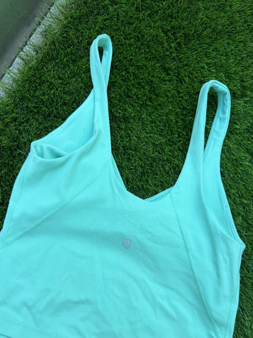 **Lululemon Align Top Aqua Blue/Green Size Small**